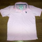 BOYS ABERCROMBIE POLO SHIRT PALE PINK EUC WORN 1X
