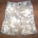BOYS 3T TAN CARGO SHORTS CAMOUFLAGE PRINT by GREENDOG