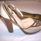 WOMENS SZ 10 COLE HAAN ANKLE STRAP NIKE HEELS FABULOUS!