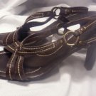 WOMENS 10 COLE HAAN BROWN STRAPPY SANDALS GORGEOUS EUC