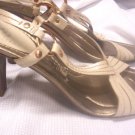 WOMENS 10 COLE HAAN BEIGE STRAPPY SANDALS GORGEOUS EUC