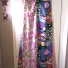 JUNIOR sz LARGE XTRA LONG STRAPLESS DRESS SPRING/SUMMER