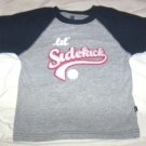 BOYS 3T GAP SHIRT, GRAY AND BLUE WITH APPLIQUE SO CUTE!