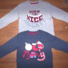 BOYS 3T SHIRT LOT FROM OLD NAVY, TWO LONG SLEEVED SHIRTS BOTH IN EUC