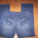 WOMENS 14 JEANSTAR ZIP POCKET JEANS w/SPANDEX GREAT FIT