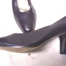 WOMENS 10 DARK BROWN LEATHER PUMPS GREAT CONDITION!