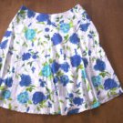 WOMENS 14 SAG HARBOR FLORAL PRINT SKIRT IDEAL 4 SUMMER!