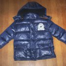 BOYS SIZE 4 WINTER COAT BY BEVERLY HILLS POLO ASSOC NAVY BLUE PUFFER EUC