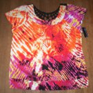 WOMENS XL FLORAL PRINT BLOUSE GREAT LOOK 4 SUMMER & NWT