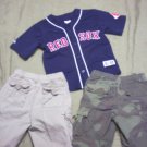 BOYS 8 BACK TO SCHOOL LOT GAP, WEAR FIRST & RED SOX EUC