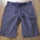 WOMENS DOCKERS BERMUDA SHORTS DARK BROWN w/BELT NWOT