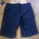 WOMENS 12 BLACK BERMUDA DRESS SHORTS by WILLI SMITH NWT