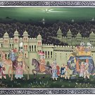 Mughal Procession Miniature Painting