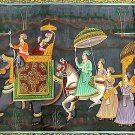 Marriage Procession - Painting on Cotton Cloth