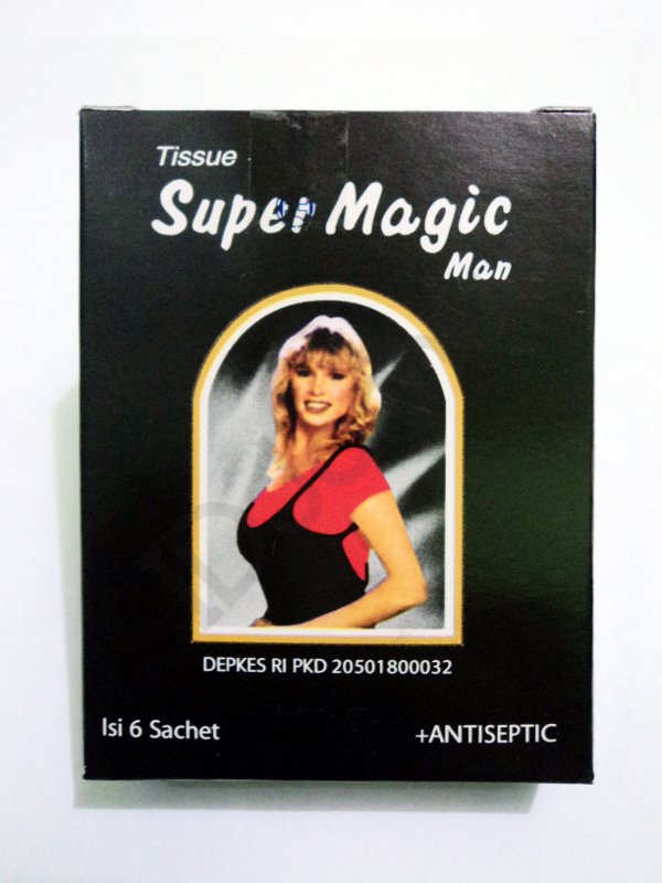 Super Magic Man Tissue To Control Premature Ejaculation