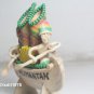 Unique Miniature of Traditional Dayak Boat