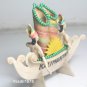 Unique Miniature of Traditional Dayak Boat