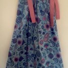 Blue Paisley Pillowcase Dress Size 4T