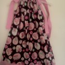 Pink & Black Butterfly Pillowcase dress size 2T