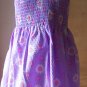 Purple Flower Halter Dress Size 3T