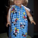 Mickey Mouse American Girl Doll Dress