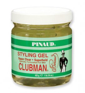 Clubman Styling Gel Super Clear, Super Hold, 16 oz