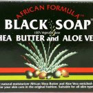 African Formula Black Soap Shea Butter and Aloe Vera 3.5 Oz.