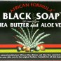 African Formula Black Soap Shea Butter and Aloe Vera 3.5 Oz.
