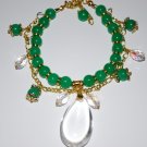 Green Jade Gemstone Bracelet