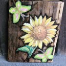 Sunflower and butterflys