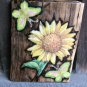 Sunflower and butterflys