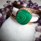 Malachite and Copper Bracelet