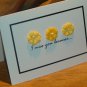 3-D "I miss you because card