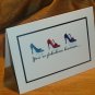 3-D High Heels "You're fabulous because..."  Card