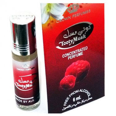 6pc Tooty Musk Arab Al Rehab Alcohol Free Natural Arab Oil Perfume Attar UAE 6ML X 6 pc