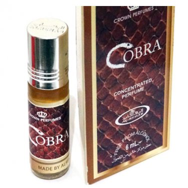 6pc FREE SHIP Cobra Arab Al Rehab Alcohol Free Natural Arab Oil Perfume Attar UAE 6ML X 6 pc