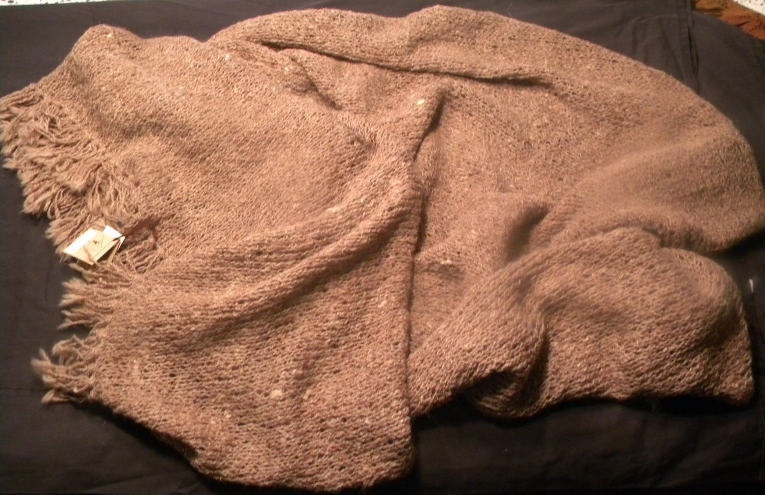 Beautiful handmade 100 Alpaca Throw Blanket made in Oregon