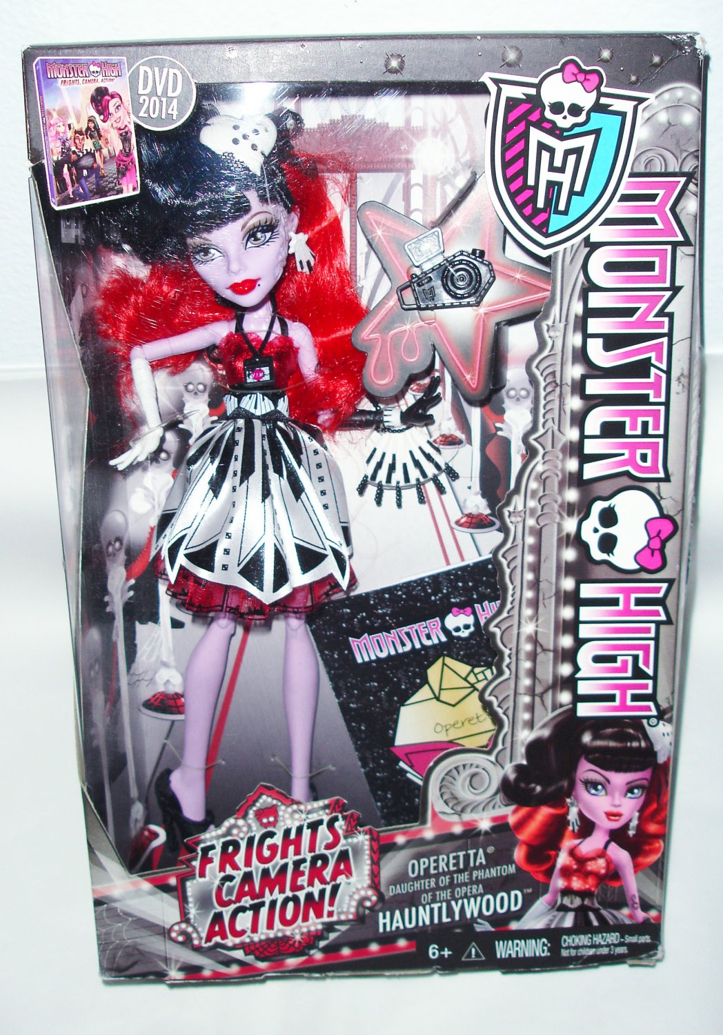 monster high frights camera action doll