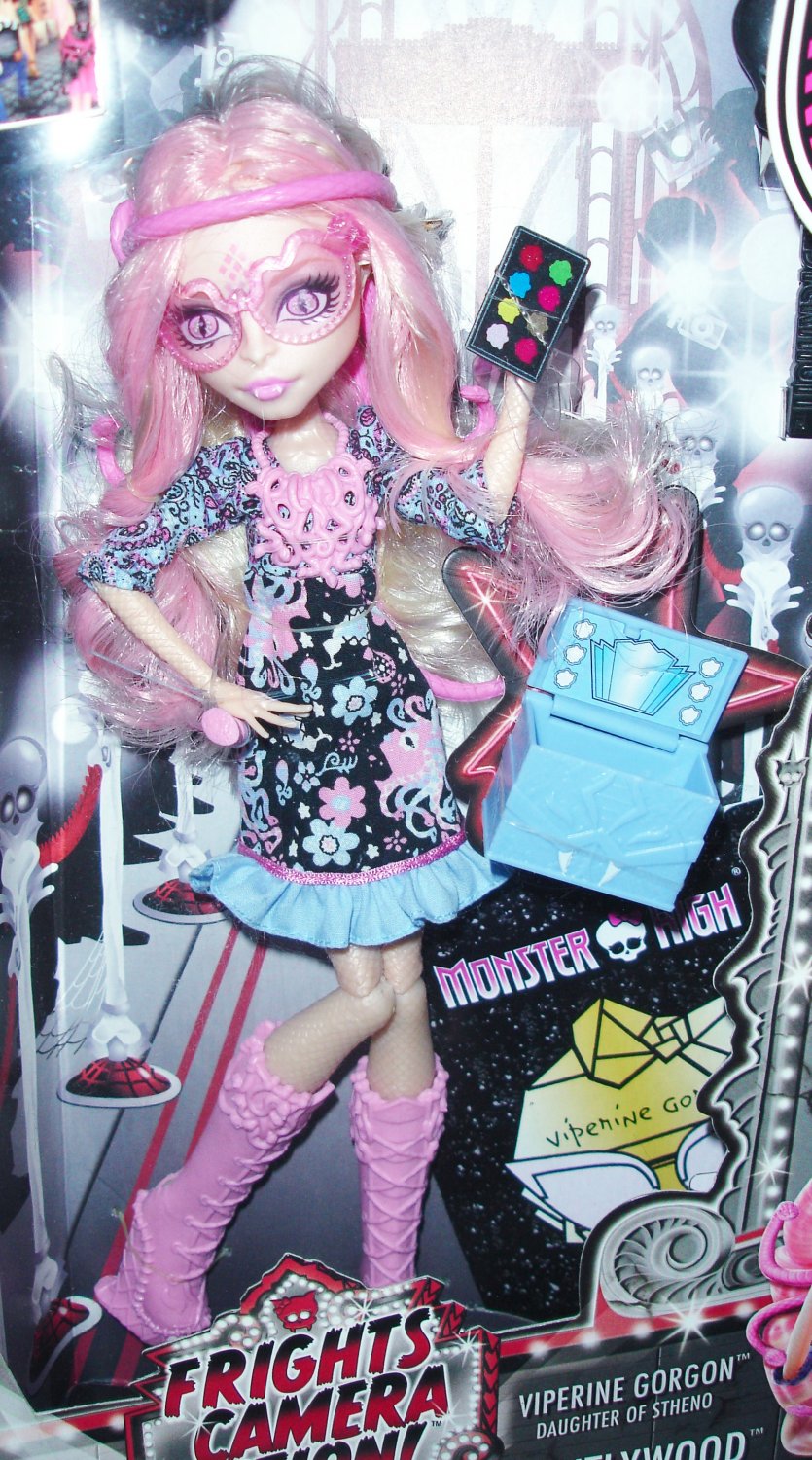 monster high frights camera action doll