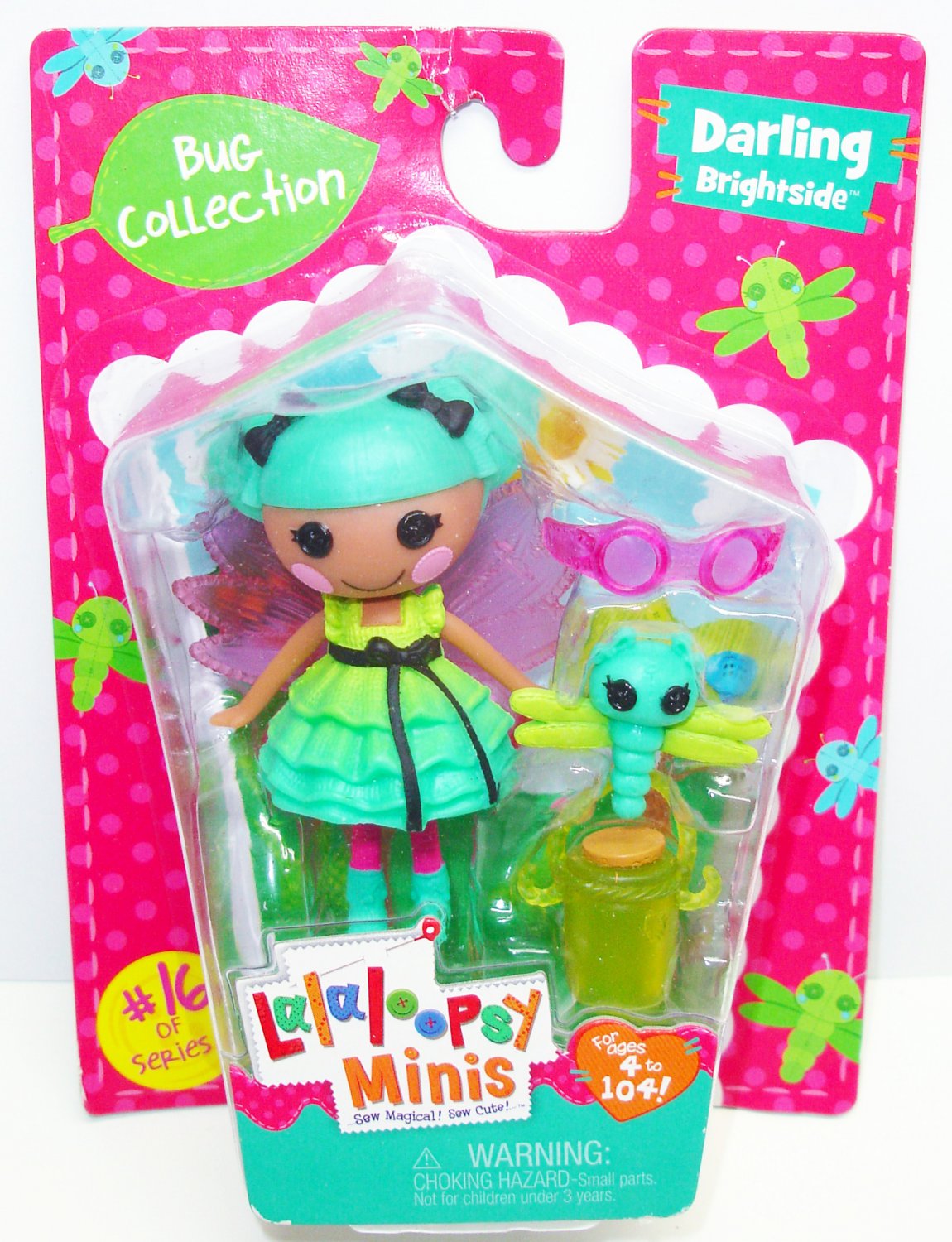Mini Lalaloopsy Darling Brightside Lightning Bug Doll