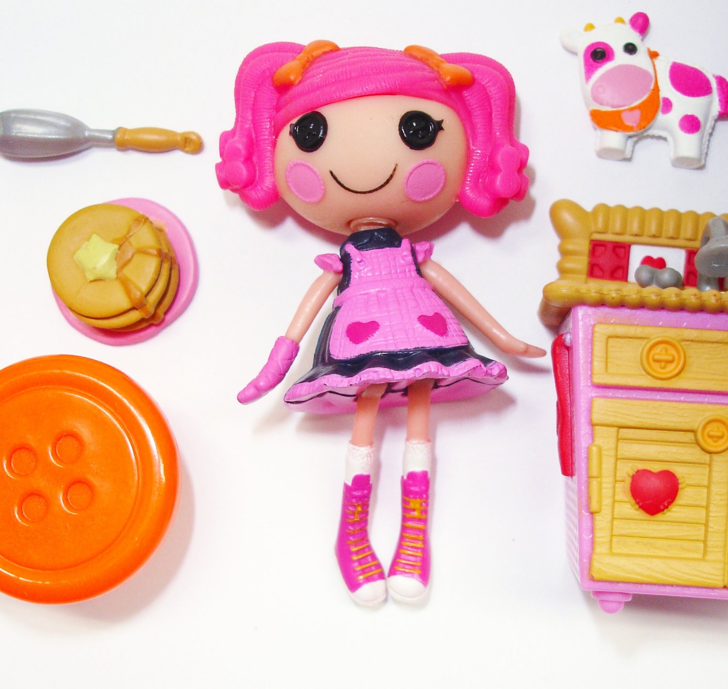 Mini Lalaloopsy Berry Jars 'N' Jam Doll Berry's Kitchen Cook Off Playset