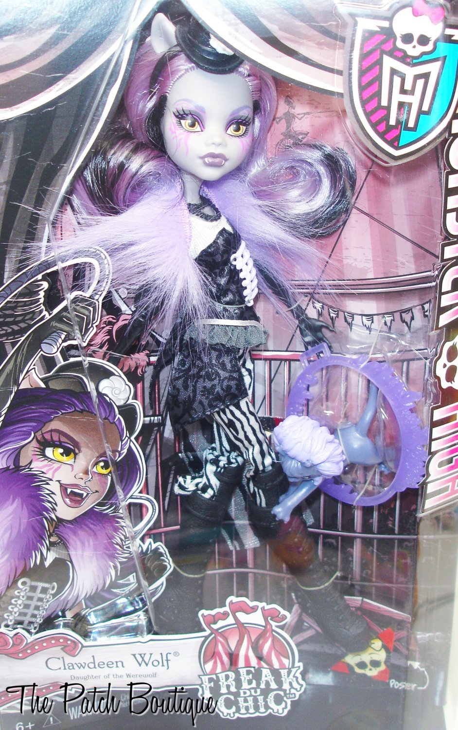 monster high freak du chic clawdeen wolf