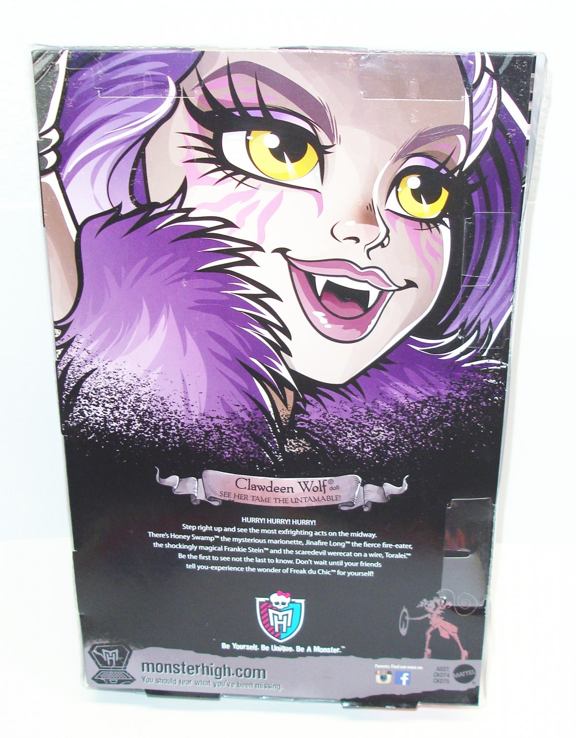 monster high freak du chic clawdeen wolf