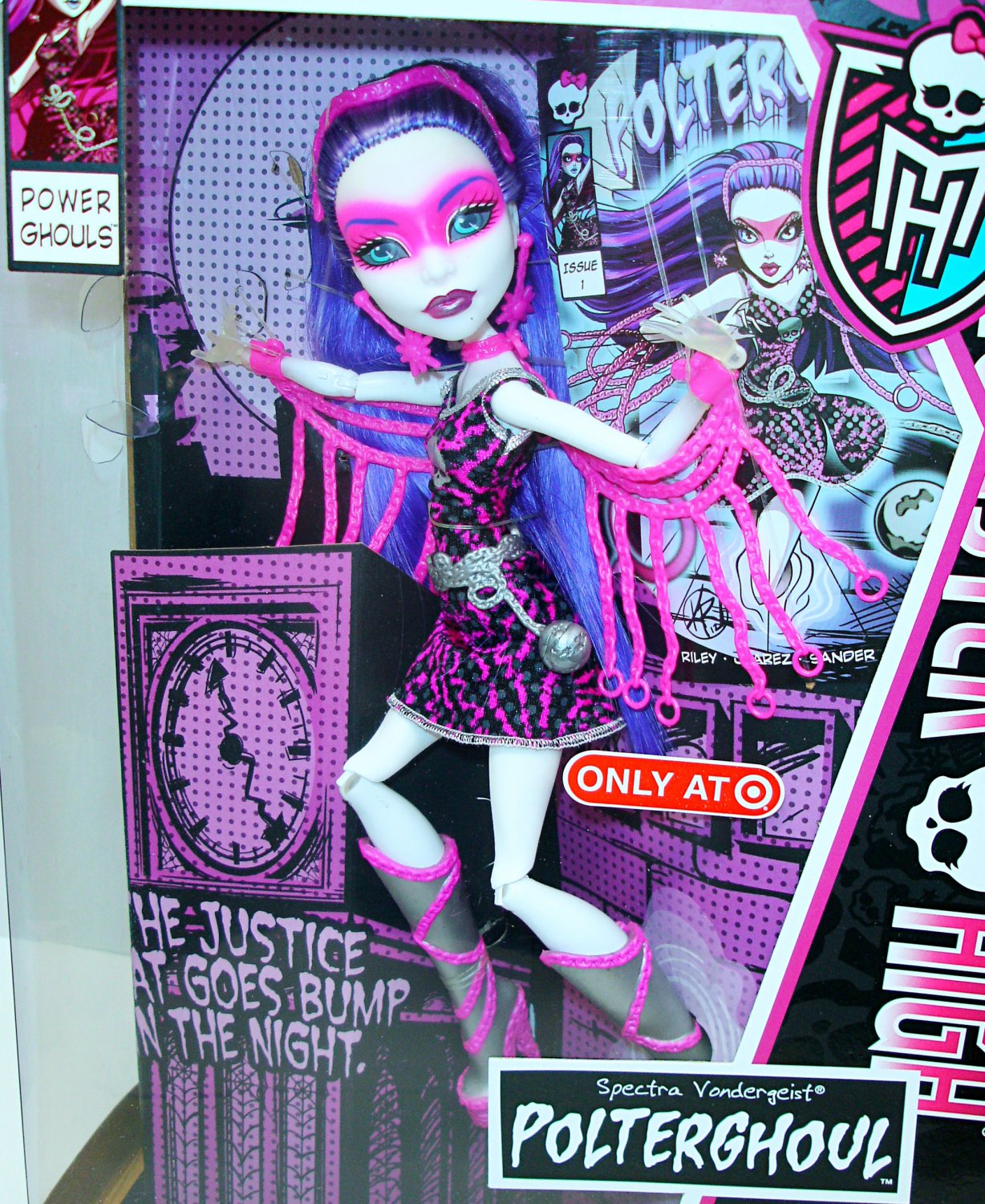 Monster High Power Ghouls Polterghoul Spectra Vondergeist Ghost Doll