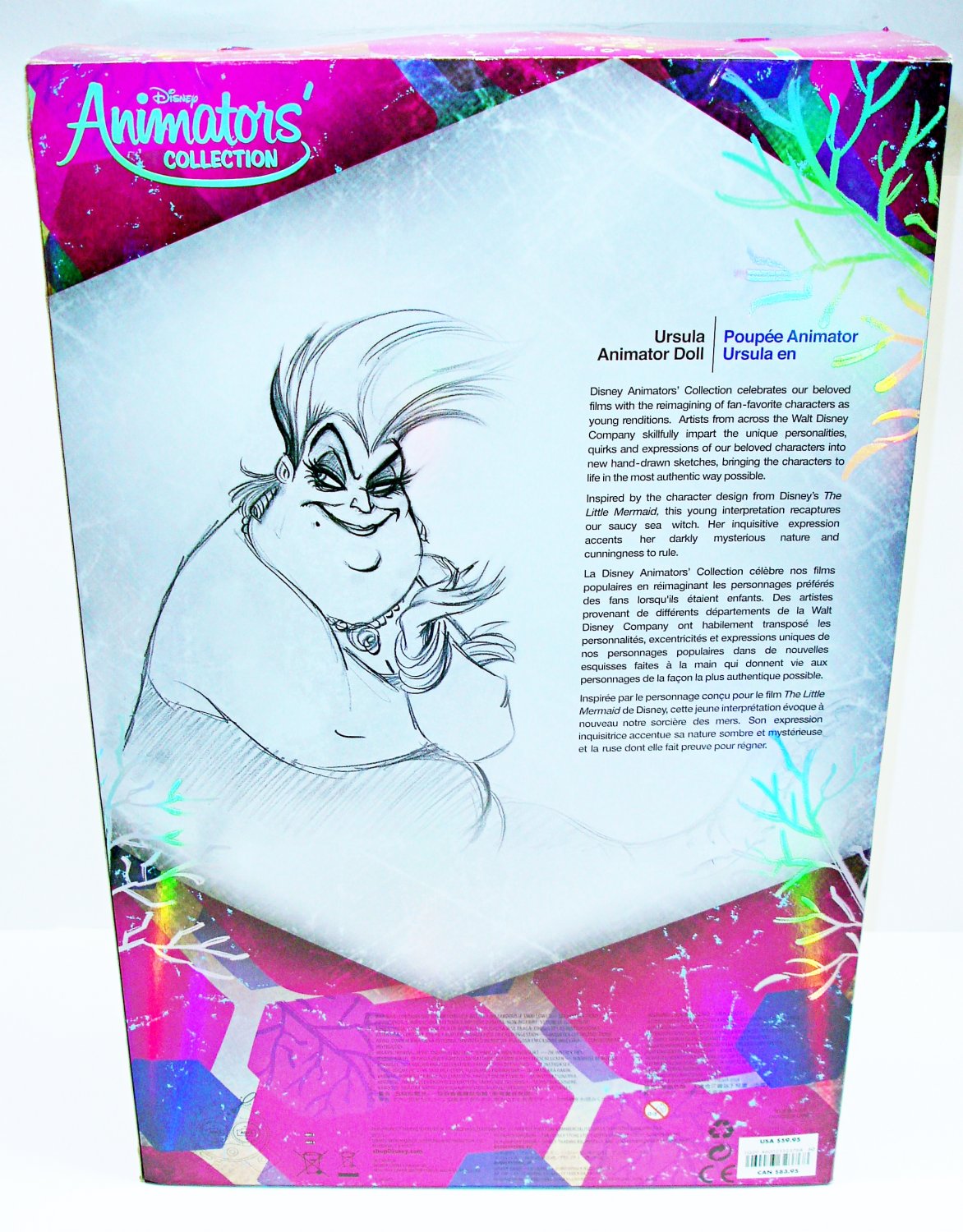 ursula disney animator doll