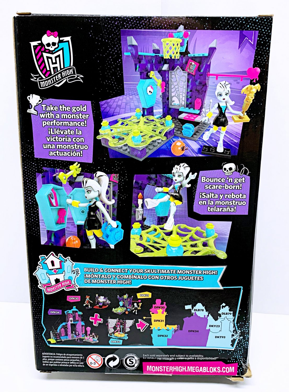 Конструктор mega bloks табличка для имени monster high