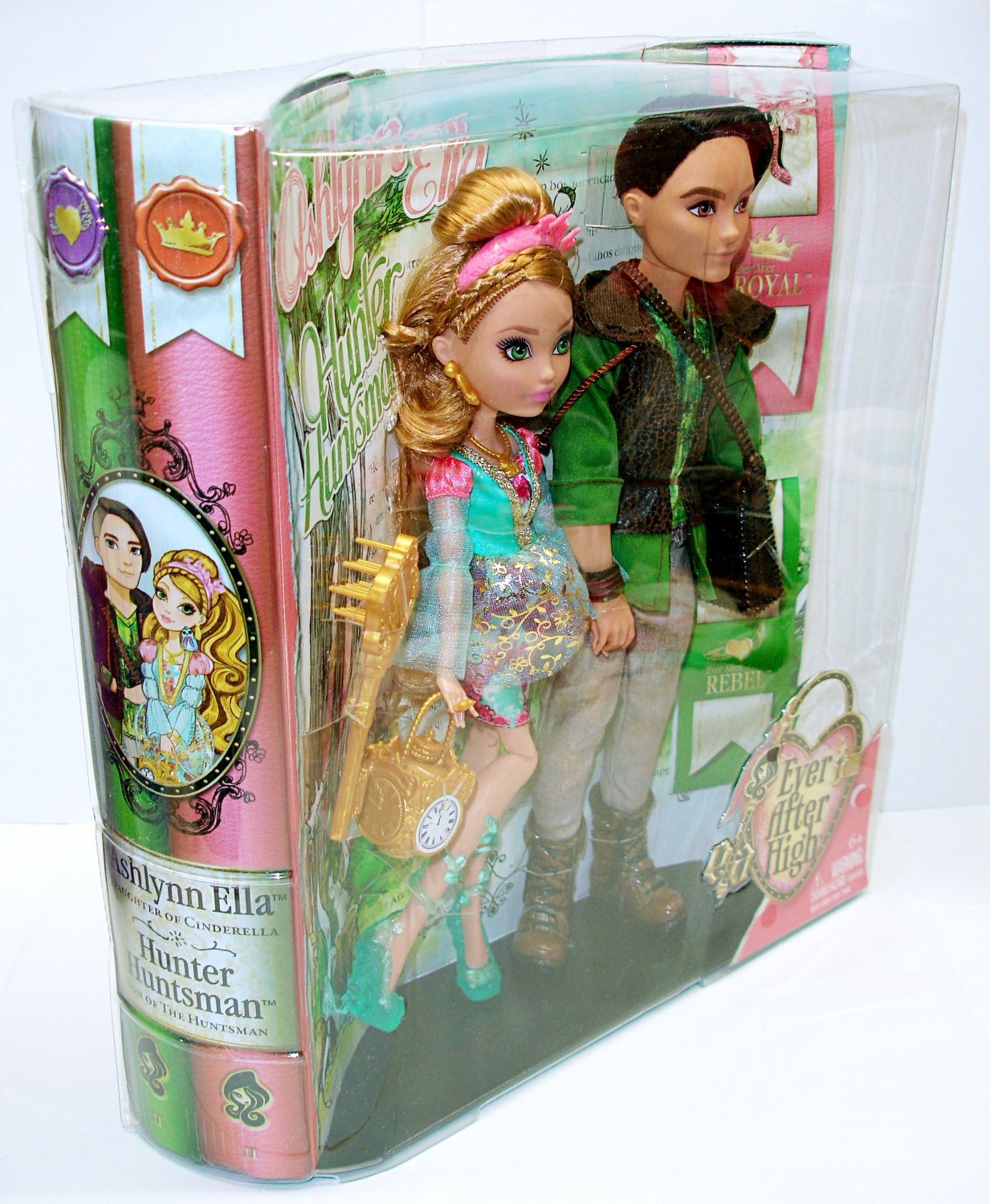 Ever After High Ashlynn Ella And Hunter Huntsman Dolls New