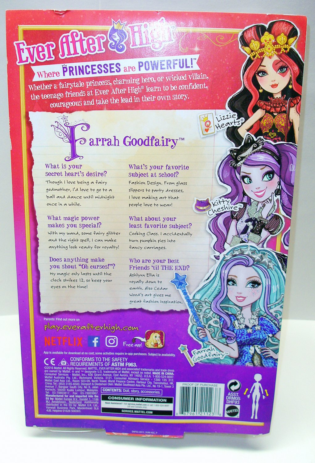 Ever After High Farrah Goodfairy Doll