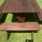 6ft Picnic Table with 4 Benches