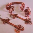 COPER JEWLERY SET